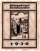 Königsberger Kreiskalender 1930