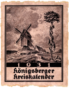 Königsberger Kreiskalender 1931
